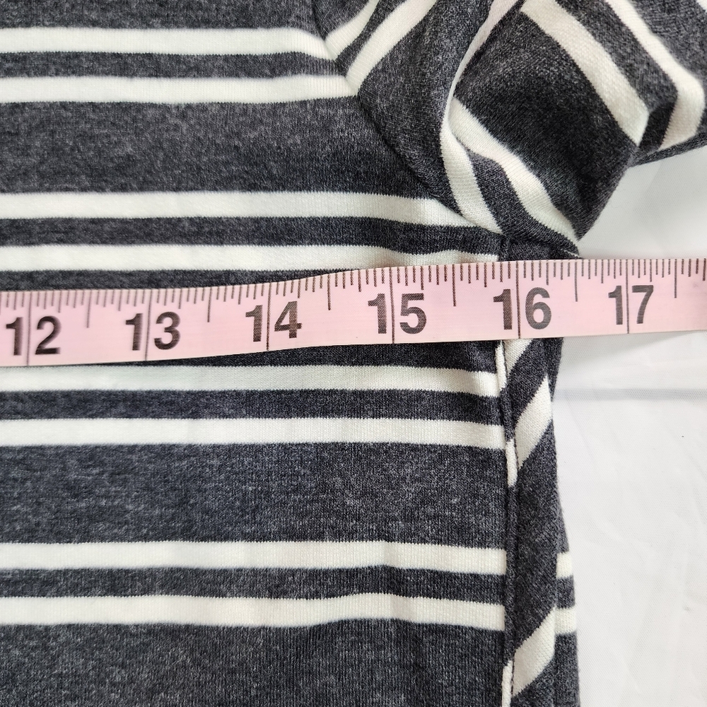 Market & Spruce Heather Grey Jersey Soft Long Sleeve Tee Crewneck Size XSP - Picture 10 of 15